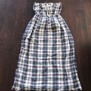 Gap Strapless Maxi Dress